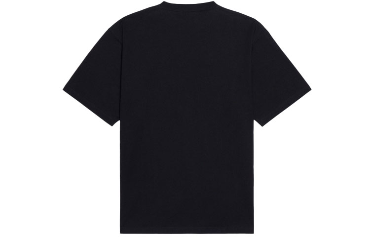 Balenciaga Black Solid Color Crew Neck Casual T-Shirt. 651795TKVA91069 圖 3