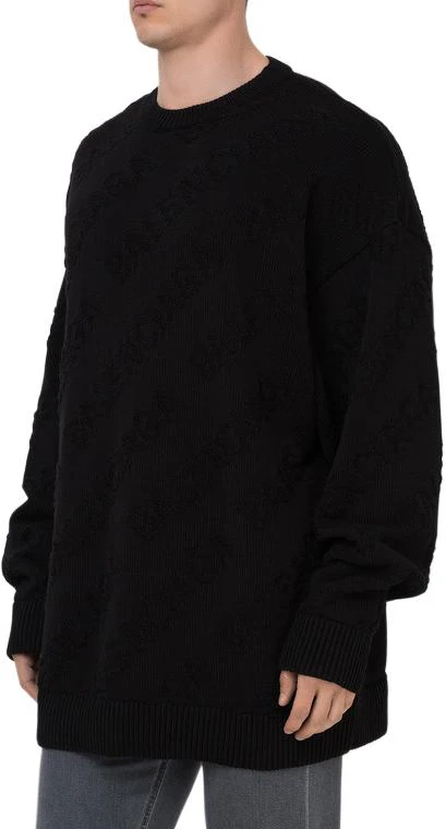 balenciaga-black-solid-color-crewneck-long-sleeve-pullover-sweatshirt-662728-t31661000