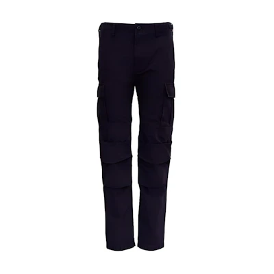 Balenciaga Black Straight-Leg Cargo Pants with Pocket Zippers 642154TJP094100
