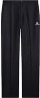 Balenciaga Black Straight-Leg Letter Print Casual Pants. 675406TJT351000 Balenciaga Black Straight-Leg Letter Print Casual Pants. 675406TJT351000