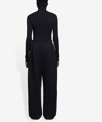 バレンシアガ ブラック タートルネック マスク一体型 ニットセーター 657399T51591000 Shop バレンシアガ ブラック タートルネック マスク一体型 ニットセーター 657399T51591000