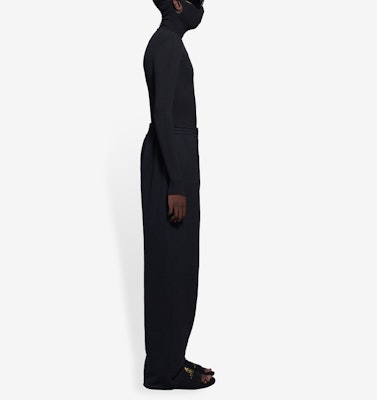 バレンシアガ ブラック タートルネック マスク一体型 ニットセーター 657399T51591000 Purchase バレンシアガ ブラック タートルネック マスク一体型 ニットセーター 657399T51591000