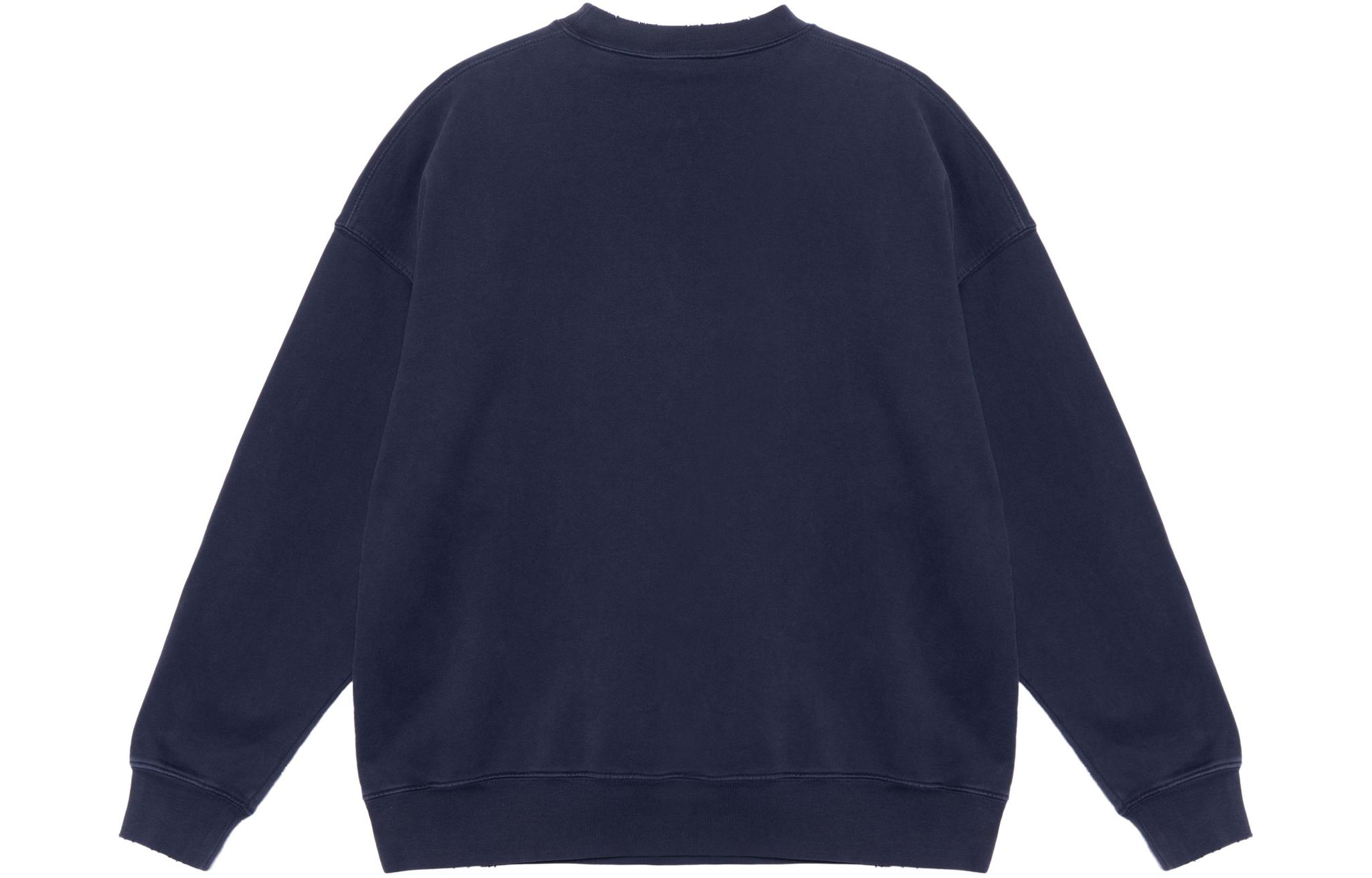 Lookbook 巴黎世家蓝色标志印花长袖圆领卫衣 676629TLV908067