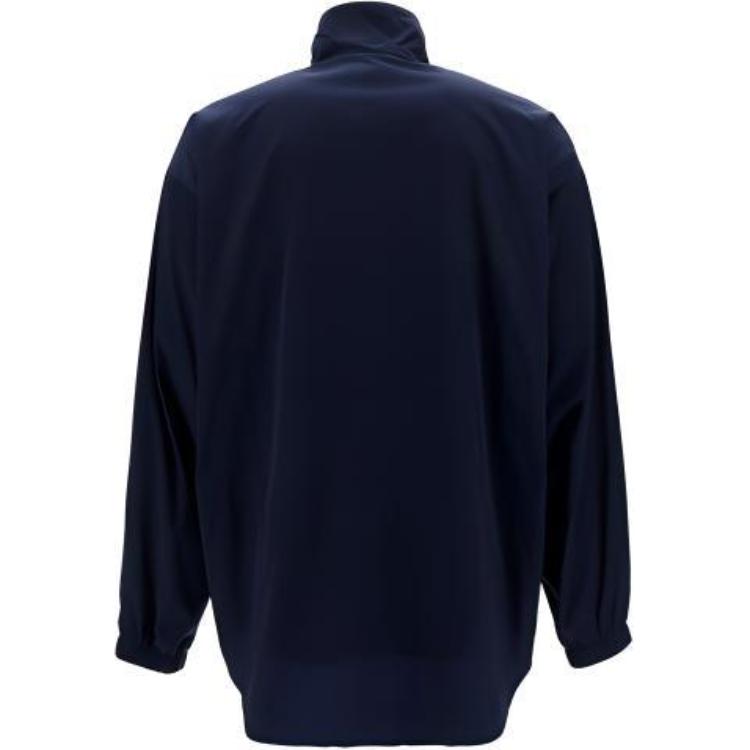 Balenciaga Blue Logo Zip-Up High Collar Jacket Loose Fit 622002TIO508065 圖 3