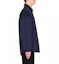 Details for Balenciaga Blue Logo Zip-Up High Collar Jacket Loose Fit 622002TIO508065