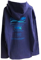 발렌시아가 블루 오버사이즈 스웨터 에코 슬로건 프린트. 661711TKVF Lookbook 발렌시아가 블루 오버사이즈 스웨터 에코 슬로건 프린트. 661711TKVF