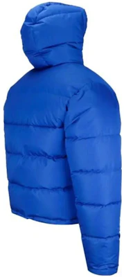 Balenciaga 藍色中性款標誌印花羽絨外套冬季系列 556231TYD334210 Shop Balenciaga 藍色中性款標誌印花羽絨外套冬季系列 556231TYD334210