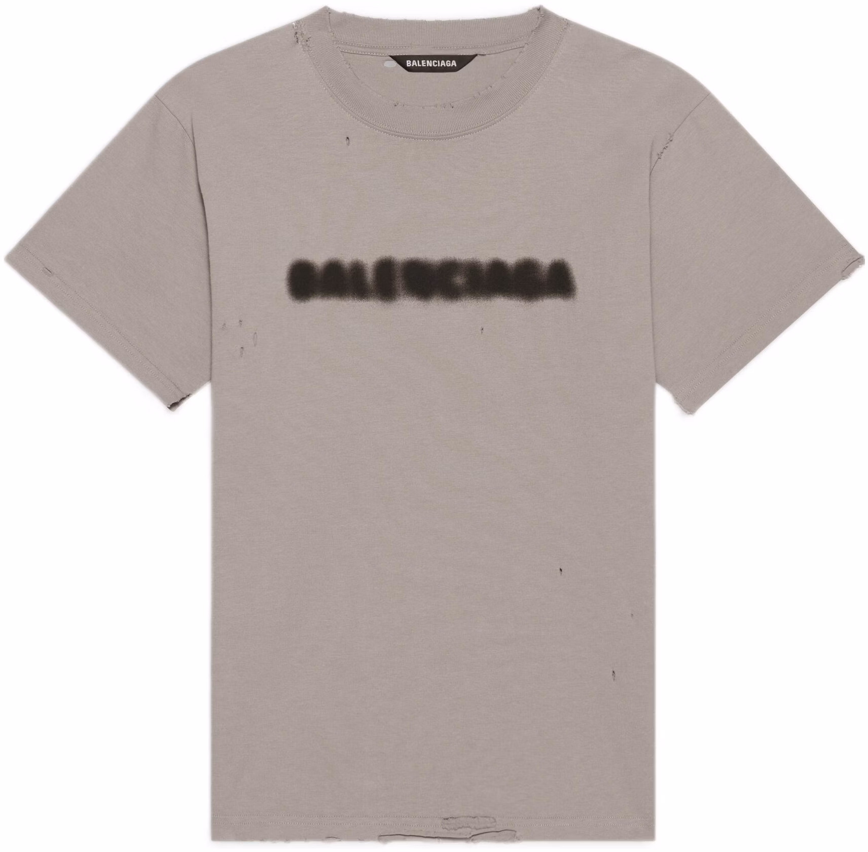 balenciaga-blurry-logo-tee-steel-grey-black