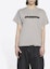 Shop Balenciaga Blurry Logo Tee 'Steel Grey/Black'