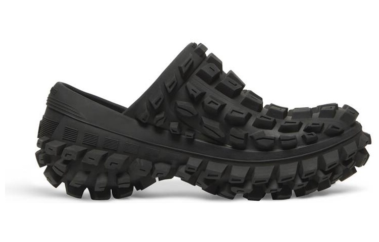 Order Balenciaga Bouncer Clog 'Hitam' Sepatu Sandal 735252W3CV21000