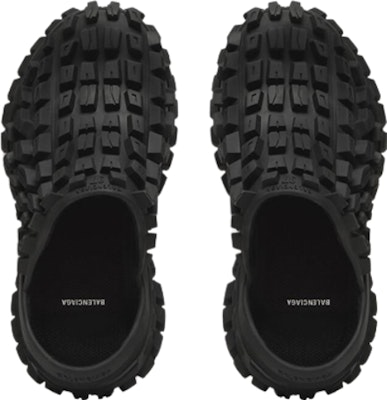 Balenciaga Bouncer Clog 'Hitam' Sepatu Sandal 735252W3CV21000 Lookbook Balenciaga Bouncer Clog 'Hitam' Sepatu Sandal 735252W3CV21000