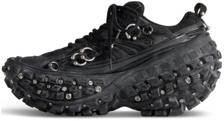 バレンシアガ バウンサー スクリュー スニーカー『ブラックメッシュと バレンシアガ バウンサー スクリュー スニーカー『ブラックメッシュと