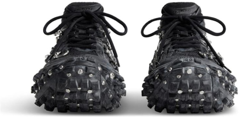 Balenciaga巴黎世家 Defender 圓頭繫帶 低筒 老爹鞋 男款 黑色 Lookbook Balenciaga巴黎世家 Defender 圓頭繫帶 低筒 老爹鞋 男款 黑色