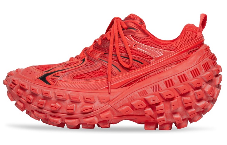 Balenciaga Bouncer Sneaker 'Worn-Out - Red' 685613W2RAA6010