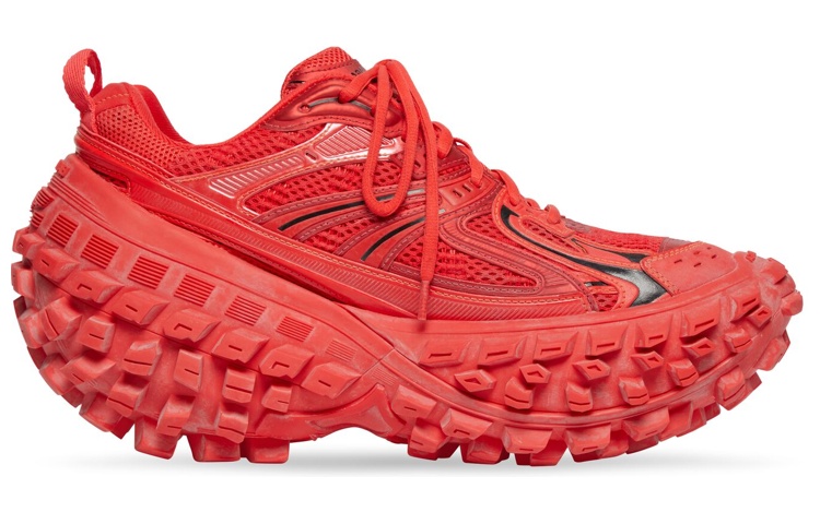 Order Balenciaga Bouncer Sneaker 'Worn-Out - Merah' 685613-W2RAA-6010