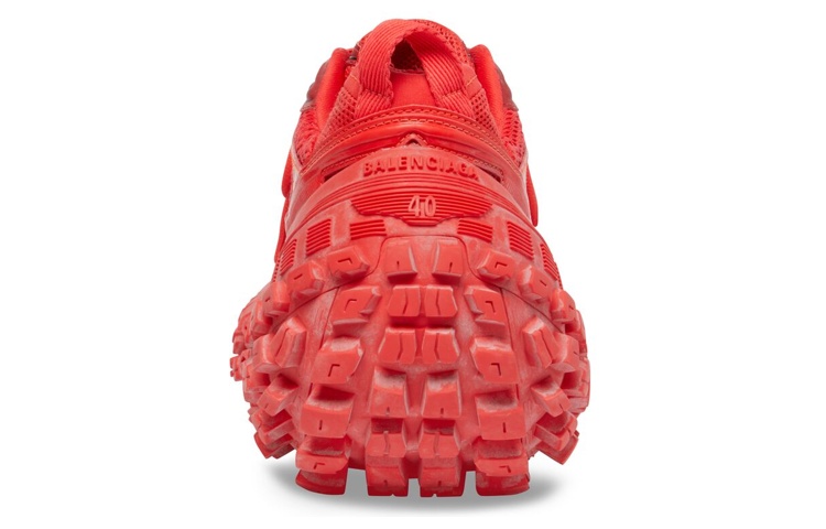 Details for Balenciaga Bouncer Sneaker 'Worn-Out - Merah' 685613-W2RAA-6010