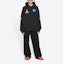 Details for Balenciaga Boxy Hoodie 'Black/White'