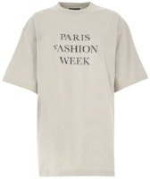 Balenciaga Boxy T-Shirt 'Cement Grey/Black' Balenciaga Boxy T-Shirt 'Cement Grey/Black'