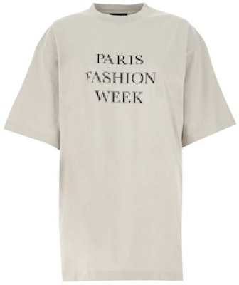 Balenciaga Boxy T-Shirt 'Cement Grey/Black' Buy Balenciaga Boxy T-Shirt 'Cement Grey/Black'