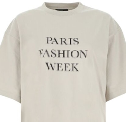 Balenciaga Boxy T-Shirt 'Cement Grey/Black' Details for Balenciaga Boxy T-Shirt 'Cement Grey/Black'