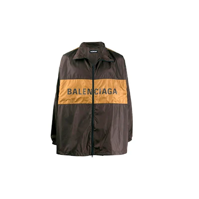 Balenciaga Brown Casual Sports Jacket 534317TGO262150