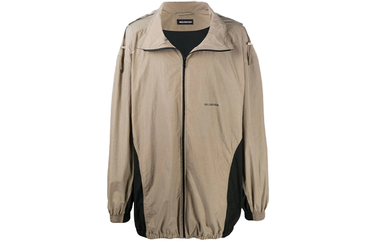 Balenciaga Brown Long Sleeve Jacket with Solid Color Logo Design 625510TDO139577 圖 2