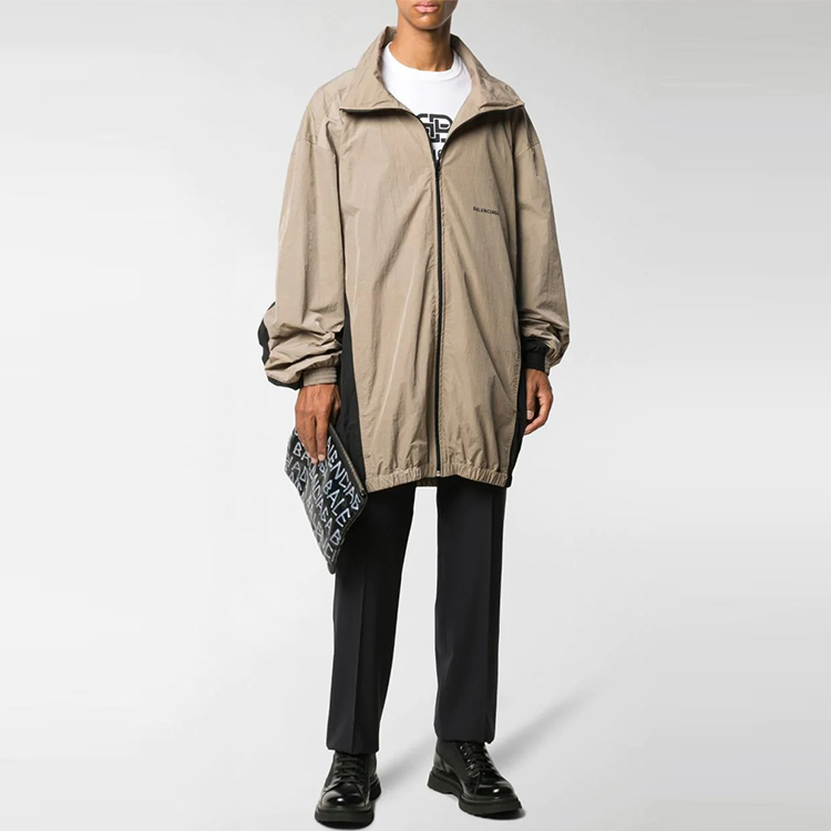 Balenciaga Brown Long Sleeve Jacket with Solid Color Logo Design 625510TDO139577 圖 3