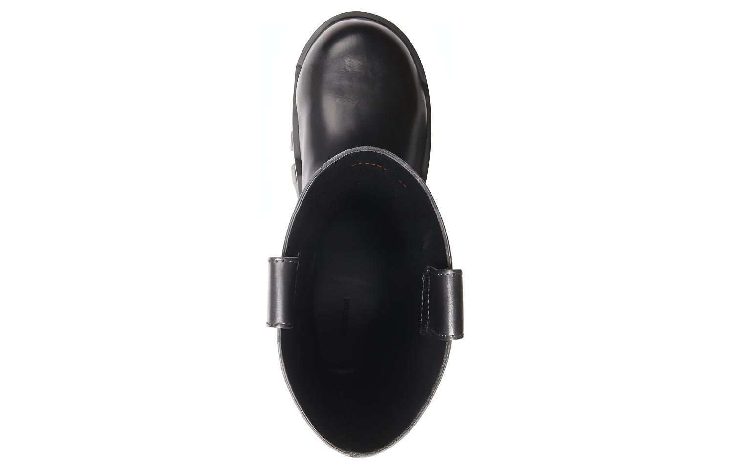 Lookbook Balenciaga Bulldozer Boots 'Kulit Hitam' 672497WBCQ01000
