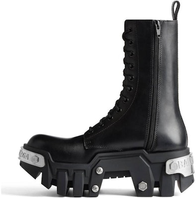 Balenciaga Bulldozer Lace-up Boot 'Black' 672502WBCQ11081 Buy Balenciaga Bulldozer Lace-up Boot 'Black' 672502WBCQ11081