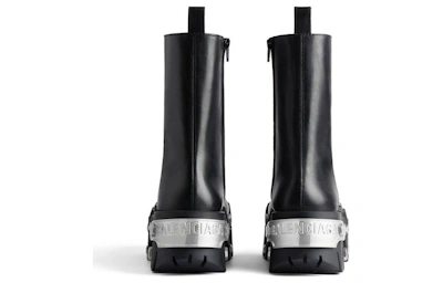 Balenciaga Bulldozer Lace-up Boot 'Black'