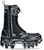 Balenciaga Bulldozer Lacet Boot Hitam Kulit Anak Lembu. 672502WBEF21090