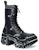 Balenciaga Bulldozer Lacet Boot Hitam Kulit Anak Lembu. 672502WBEF21090