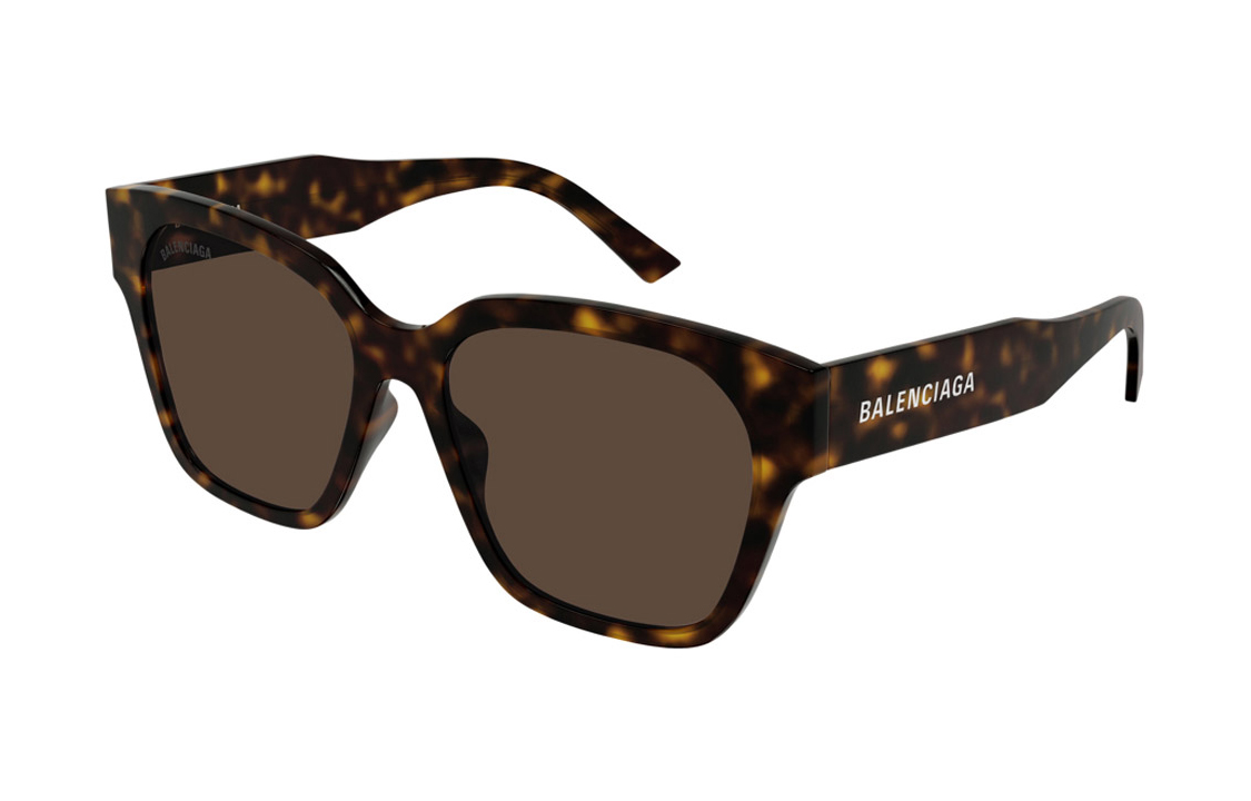 Balenciaga Butterfly Acetate Sunglasses Brown Unisex. BB0215SA00256