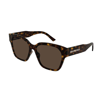 Balenciaga Butterfly Acetate Sunglasses Brown Unisex. BB0215SA00256