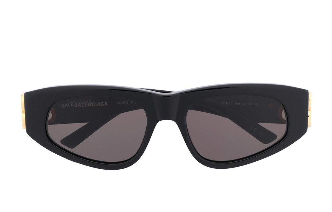 Balenciaga Butterfly Sunglasses Black Unisex with Logo Detail Adjustable Lenses 621642T00011000 圖 3