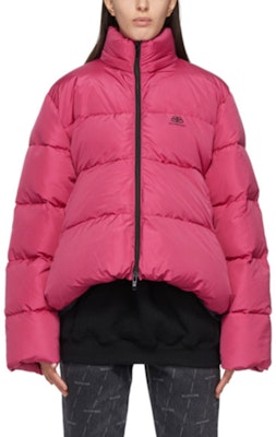 Balenciaga C-Shape Down Jacket 'New Fuchsia' Lookbook Balenciaga C-Shape Down Jacket 'New Fuchsia'