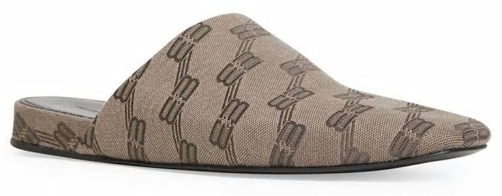 Balenciaga Cosy Mules 'BB Monogram Coklat' 636605W2I103020 Order Balenciaga Cosy Mules 'BB Monogram Coklat' 636605W2I103020