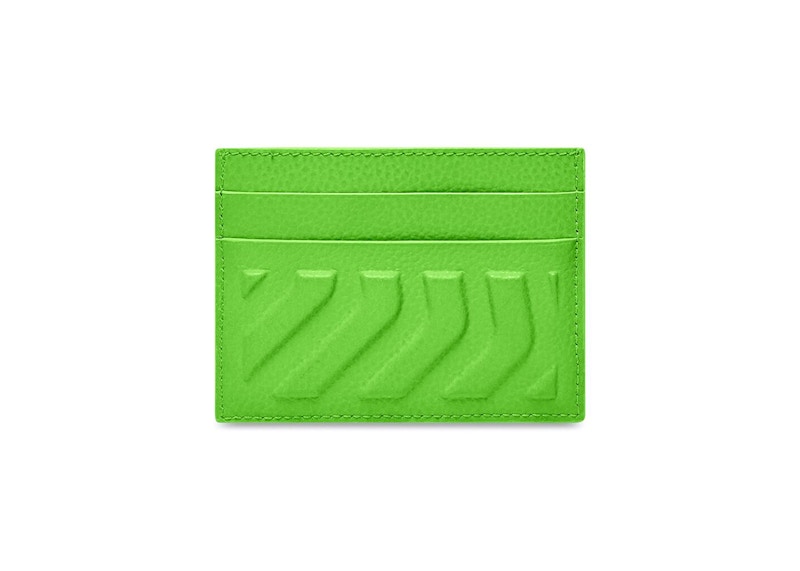 Order Balenciaga Tempat Kartu Cerah Hijau/Hitam (4 Slot Kartu 1 Ruang Uang)