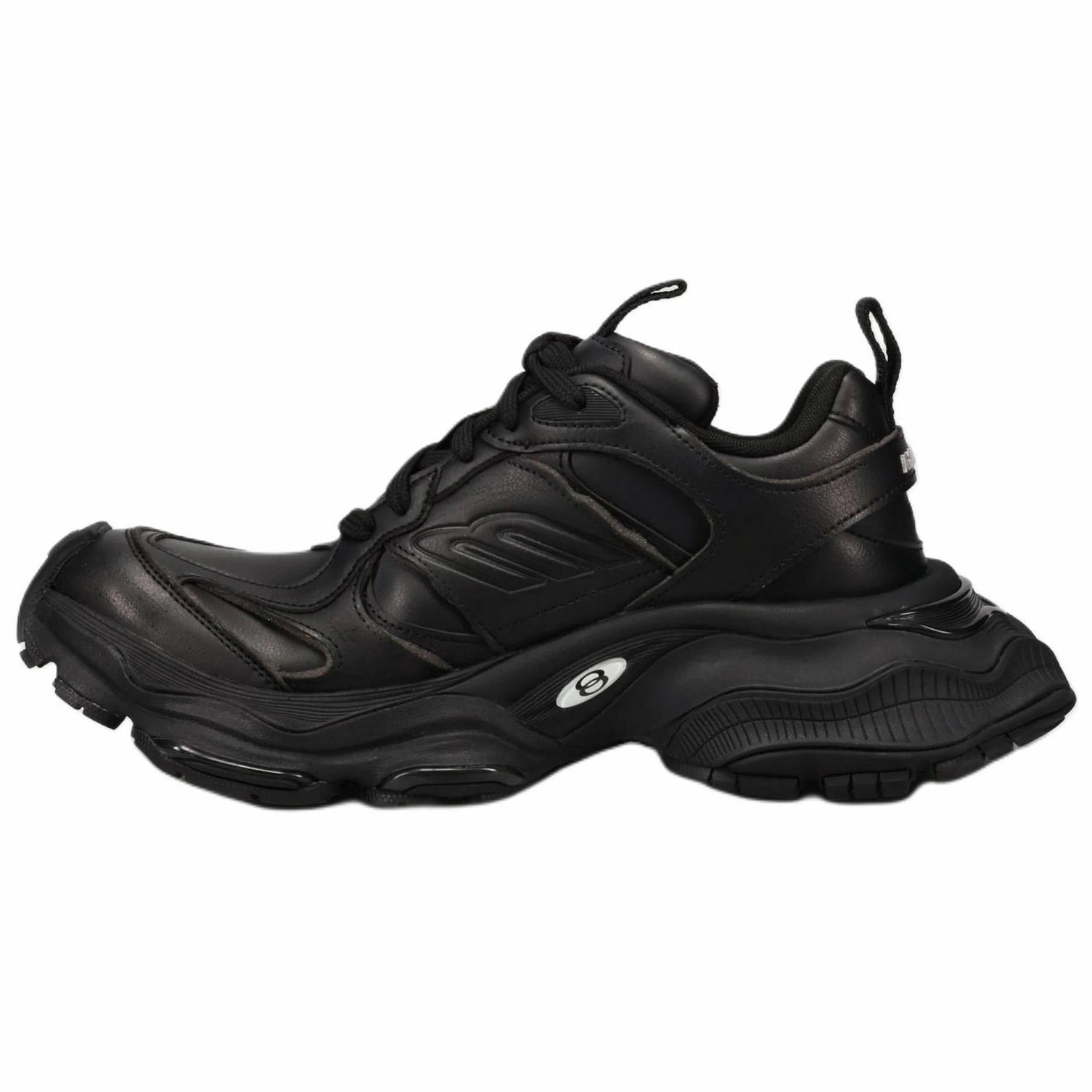 Buy 巴黎世家黑色货运运动鞋 785754WCGLT1000