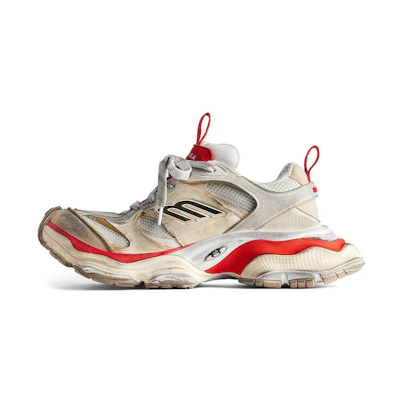 Balenciaga Cargo Sneaker 'Worn-Out - Beige Red'
