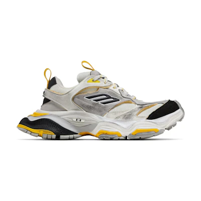 Balenciaga Cargo Sneaker Grey Black Yellow 'Gray/Black/Yellow'