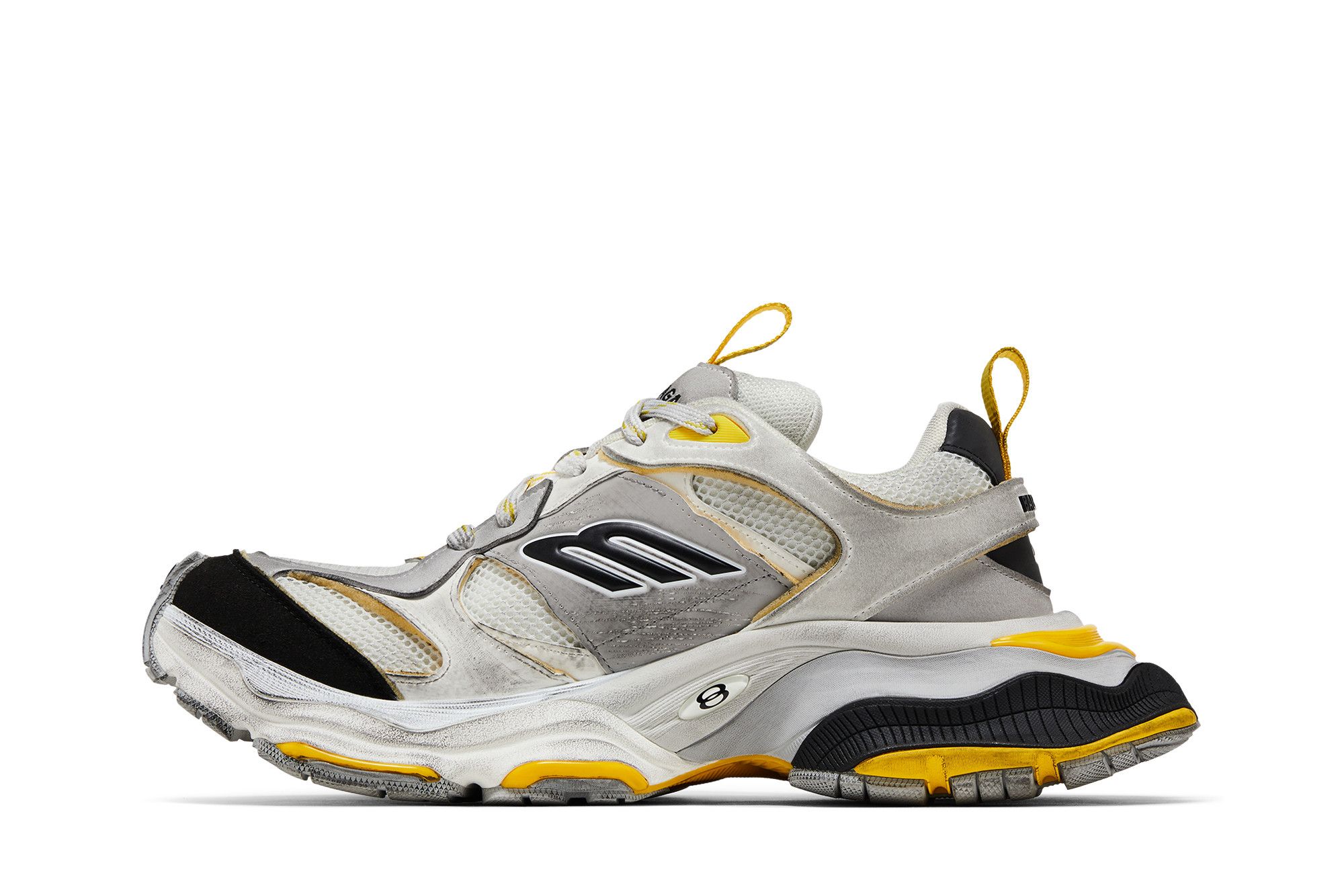 Lookbook Balenciaga Cargo Sneaker Grey Black Yellow 'Gray/Black/Yellow' 784341W2MV11170