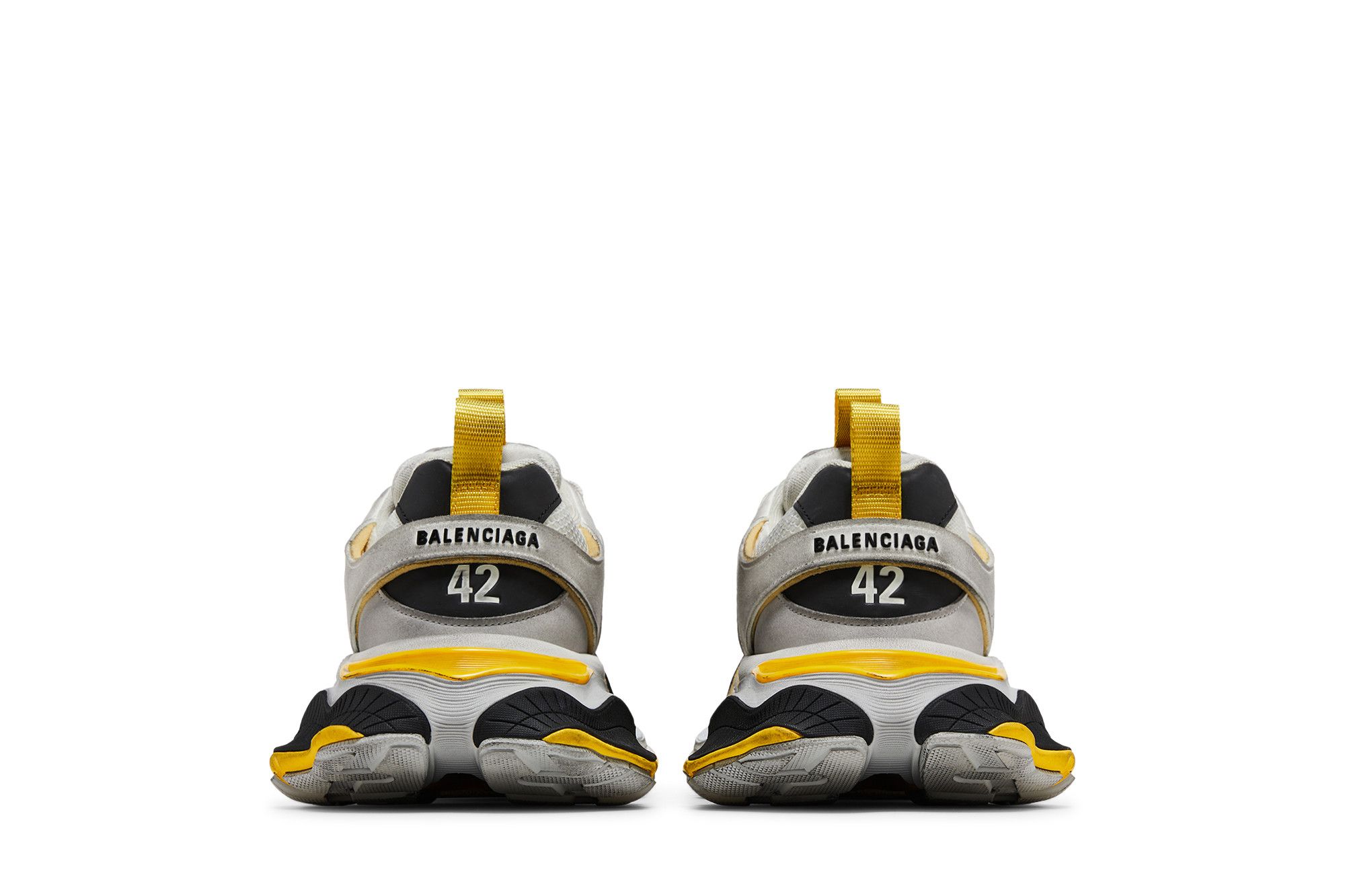 BALENCIAGA CARGO Sneakers グレー/イエロー 27cm Balenciaga Cargo Sneakers 'Yellow Black Grey' 784341W2MV11170