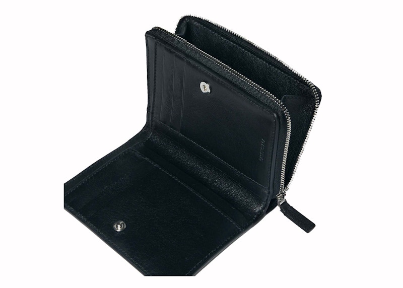 Lookbook 巴黎世家黑白色雙折小型錢包