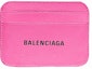 Buy Balenciaga Cash Card Holder Fuchsia/Black