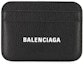 Buy Balenciaga Cash Logo Card Holder Black/White
