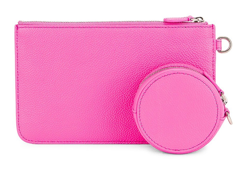 Balenciaga Cash Multipocket Strap Bag Neon Pink/Black 圖 3