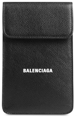 Balenciaga Cash Phone and Card Holder Black Order Balenciaga Cash Phone and Card Holder Black