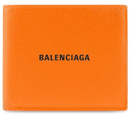 Cartera Plegable Balenciaga Cash Square Naranja/Negro (8 Tarjetas, 2 Compartimentos). Buy Cartera Plegable Balenciaga Cash Square Naranja/Negro (8 Tarjetas, 2 Compartimentos).