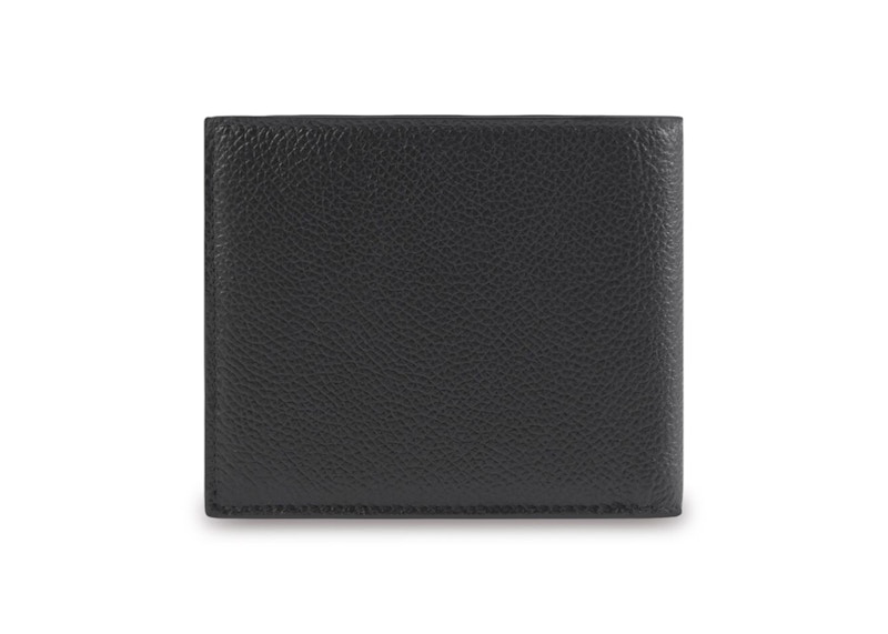 Balenciaga Cash Square (8 Card Slot 2 Bill Compartments) Folded Wallet Black/Blue 圖 2